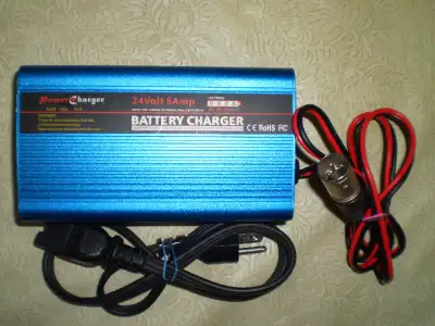 Unocho 24V 5A Battery Charger Automatic Smart Charger, View more
