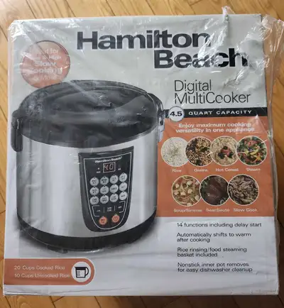 Hamilton Beach cooker, View more