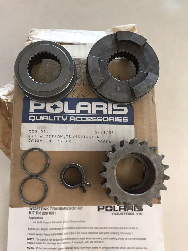 Polaris Wide Track Transmission Gear Kit P/N 2201091 in Snowmobiles Parts, Trailers & Accessories in Sudbury - Image 4