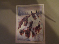horse xmas card