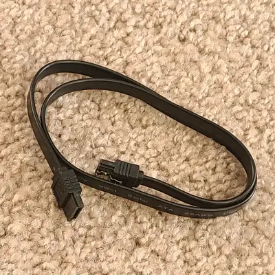 SATA III 6.0GB/s cable with latch, View more