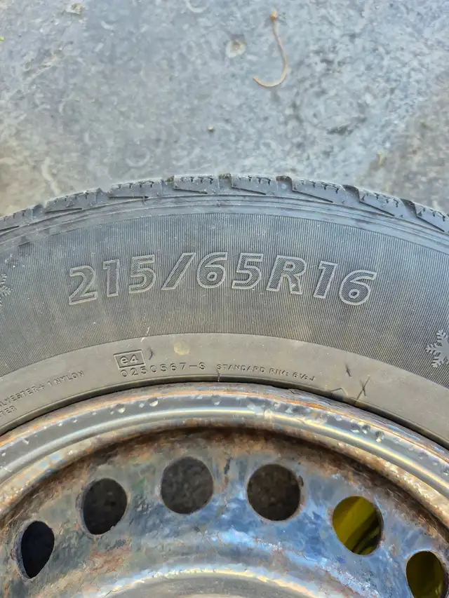4 Evergreen Winter Tires and Rims 215/65/R16 in Tires & Rims in Oshawa / Durham Region - Image 5