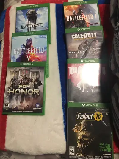 Some old games I don’t need anymore, 15$ PER GAME, or contact if you want the lot, (discount price i...