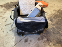 Softball Bases and Wheeled Bag