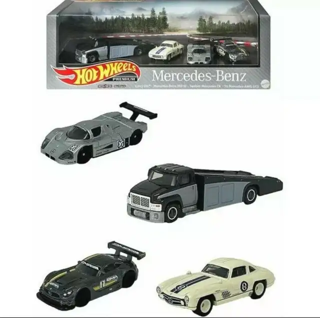 Hot Wheels Premium MERCEDES BENZ Box SET Diorama in Toys & Games in Mississauga / Peel Region - Image 2
