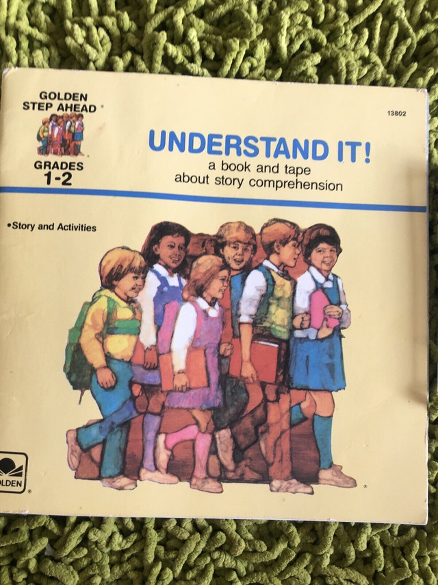 Vintage book: Understand It!   With cassette tape grade 1-2 in Children & Young Adult in Calgary - Image 2