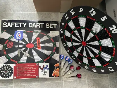 Pick up east end of Ottawa near Costco. This safety dart set offers a fun and secure way to enjoy th...