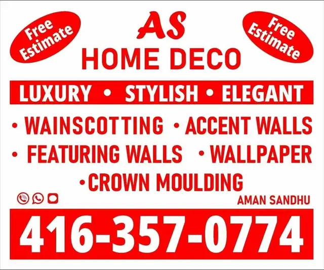 ACCENT WALL DESIGN in Home Décor & Accents in Mississauga / Peel Region - Image 6