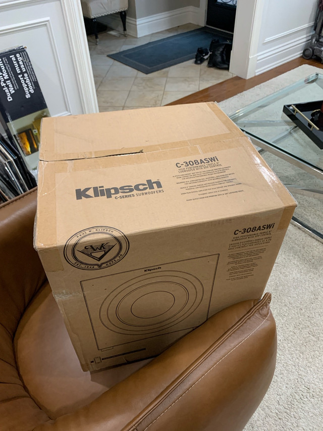 Klipsch C-308 ASWi Triple 8” App Controlled Subwoofer  in General Electronics in Markham / York Region