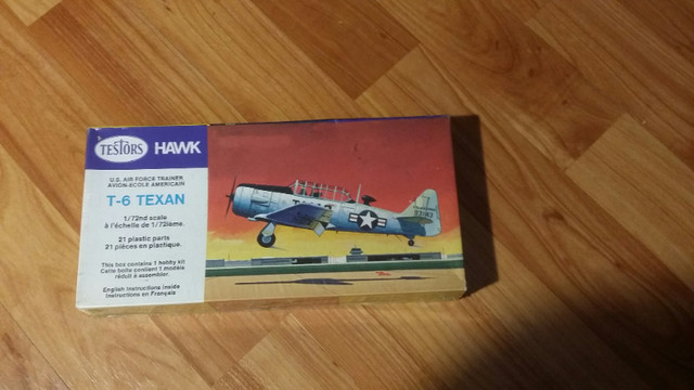 New Sealed Testors Hawk T-6 Texan 1/72 Airplane Kit in Arts & Collectibles in Oshawa / Durham Region