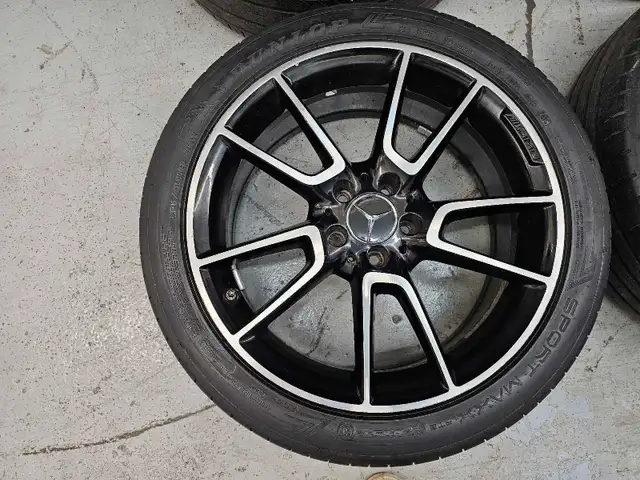 MERCEDES BENZ C-CLASS (AMG) RIMS AND ALL SEASON TIRES  in Tires & Rims in City of Toronto - Image 5