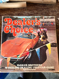 Vintage Dealers Choice board game