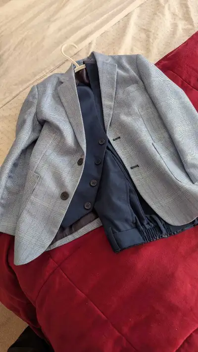 Boys 3 Piece Suit Size 6 Formal Outfit Kids Su, View more