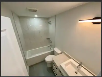 Looking for one roommate to share newly renovated 2 bedroom apartment with balcony and secure entran...