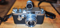 Leica iiig with Canon Serenar 35mm 3.2 LTM lens