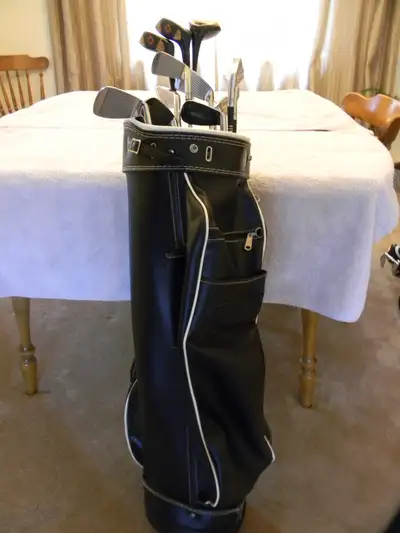 Golf Clubs and Bag Left Handed Wilson Signature Clubs,Cooper Bag, View more
