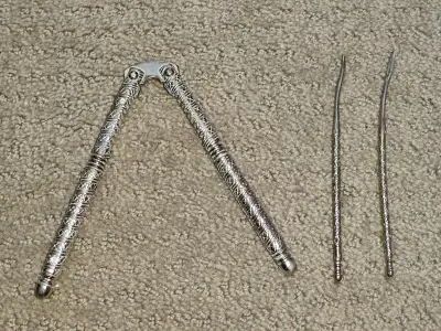 Vintage Silver-Tone Kitchen Nutcracker & Pick Set, View more