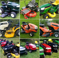 CASH PAID FOR YOUR UNWANTED/BROKEN LAWN TRACTOR