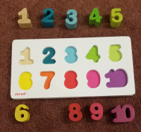 Number Board puzzle Toy