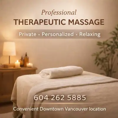 Relaxation Massage & Deep Tissue  | Downtown (Available), View more