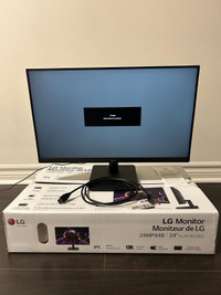 LG Computer Monitor 24” - Perfect Condition