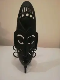 Tribal Metal Mask / Metal Candle Holder