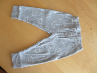 Pantalons gris avec motifs ours Petit Lem (taille 9 mois) (C105)