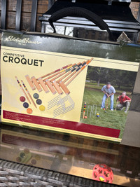 Eddie Bauer competitive croquet set