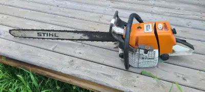 stihl ms660 chainsaw, View more