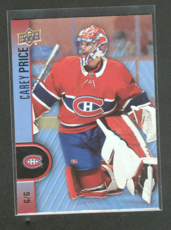 22-23 Upper Deck Tim Hortons Carey Price Montreal Canadiens in Arts & Collectibles in Ottawa
