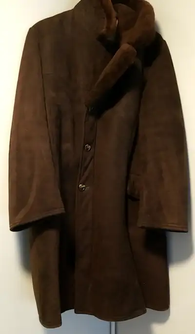 Shearling coat, View more