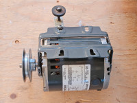 Marathon A-C furnace belt motor. TQE 418S17D22108L
