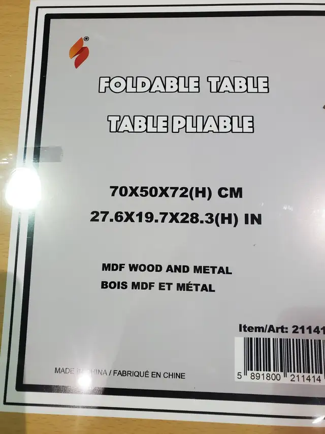 Wooden Folding Table Camping Traveling|Picnic| CofeeHome | Fest in Other Tables in City of Toronto - Image 9