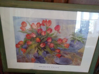 LITHOGRAPH SHIRLEY FELTS "TULIPS"