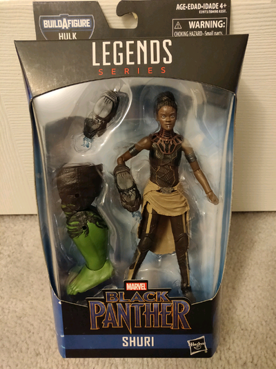 New Marvel Legends MCU Shuri from Black Panther movie Hulk BAF series action figure $30