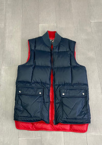 Vintage Authentic Fila reversible parka style vest from 2000