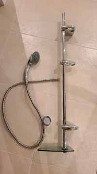 Grohe shower set with shower arm