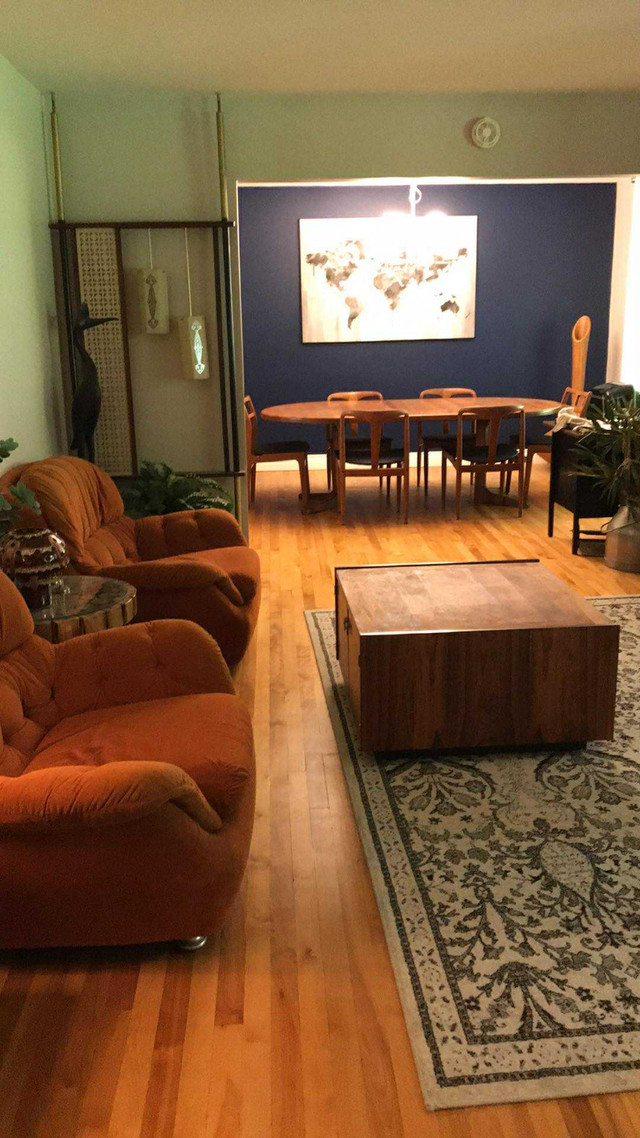 Mid century. Meubles TEAK TECK. Table salon disques vinyles, tab dans Tables basses  à Ouest de l’Île - Image 2