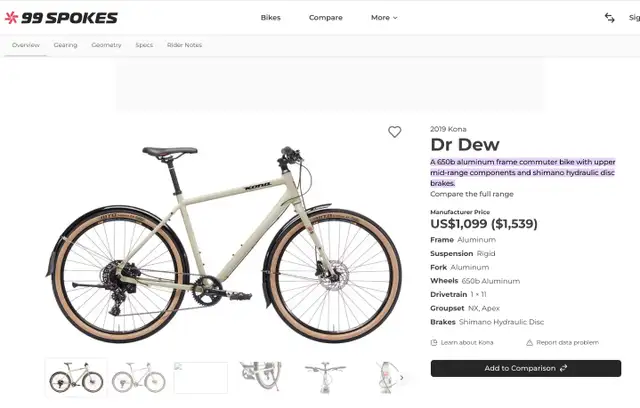 2019 55cm Kona Dr. Dew in Road in Richmond - Image 4