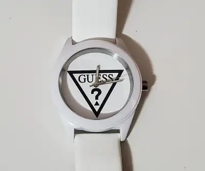 Guess Watch White New Leather, View more