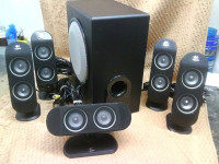Mint, Logitech PC or Mac 5.1 Surround Sound Speaker System