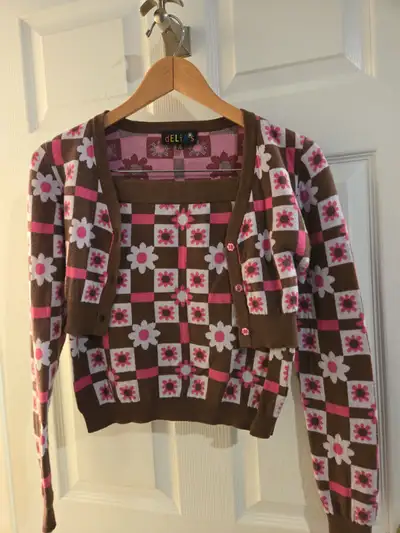 Cute Jacket & Skirt Set, Size S, View more