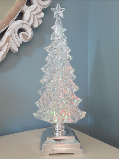 Acrylic light up colour changing Christmas Tree, View more