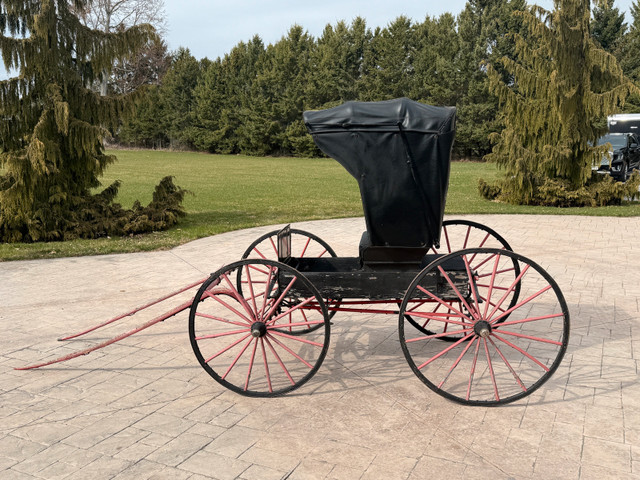 1903 VELLEY HORSE DRAWN DOCTOR’S CARRIAGE in Other in Chatham-Kent - Image 3