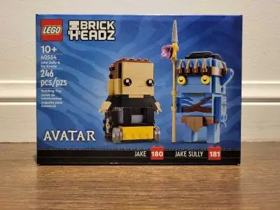 LEGO 40554 Avatar Jake Sully & his Avatar Brickheadz (BNIB) Brand new in box Pickup location Metro @...