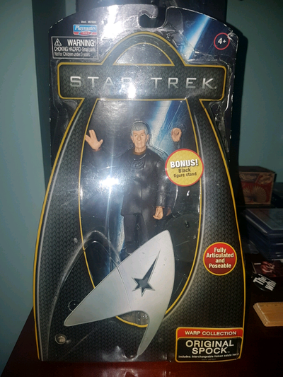 Selling this 2009 still in box Star Trek 2009 warp collection Original Mr Spock figure. This figure...