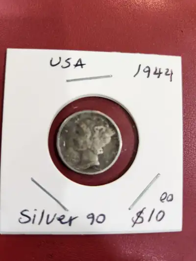 Silver coins, View more