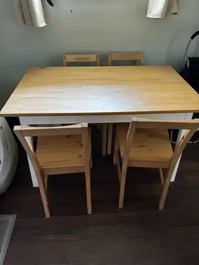 Table and Chairs-IKEA Pinntorp, View more
