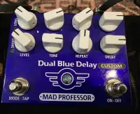 Mad Professor dual blue delay custom 