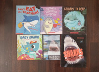 Shark themed kid books